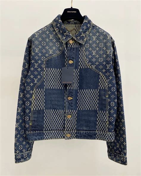 lv jean jacket|louis vuitton blue jean jacket.